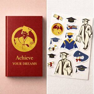 DTF transfers for For Journals, Book Covers, Stickers